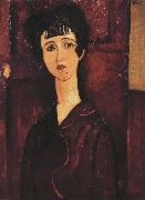 Amedeo Modigliani Portrait of a Girl (mk39) oil painting